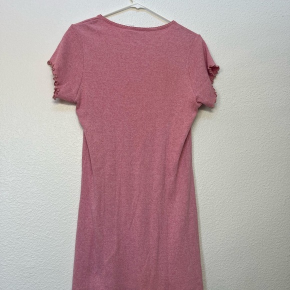 Disney Pink Pajama Dress with Embroidered Detail - Picture 4 of 6